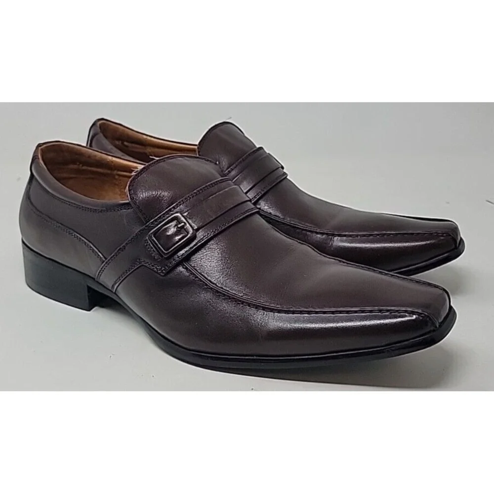 Aldo Zartman 22 Mens Brown Dress Shoes 7.5 $110 MSRP